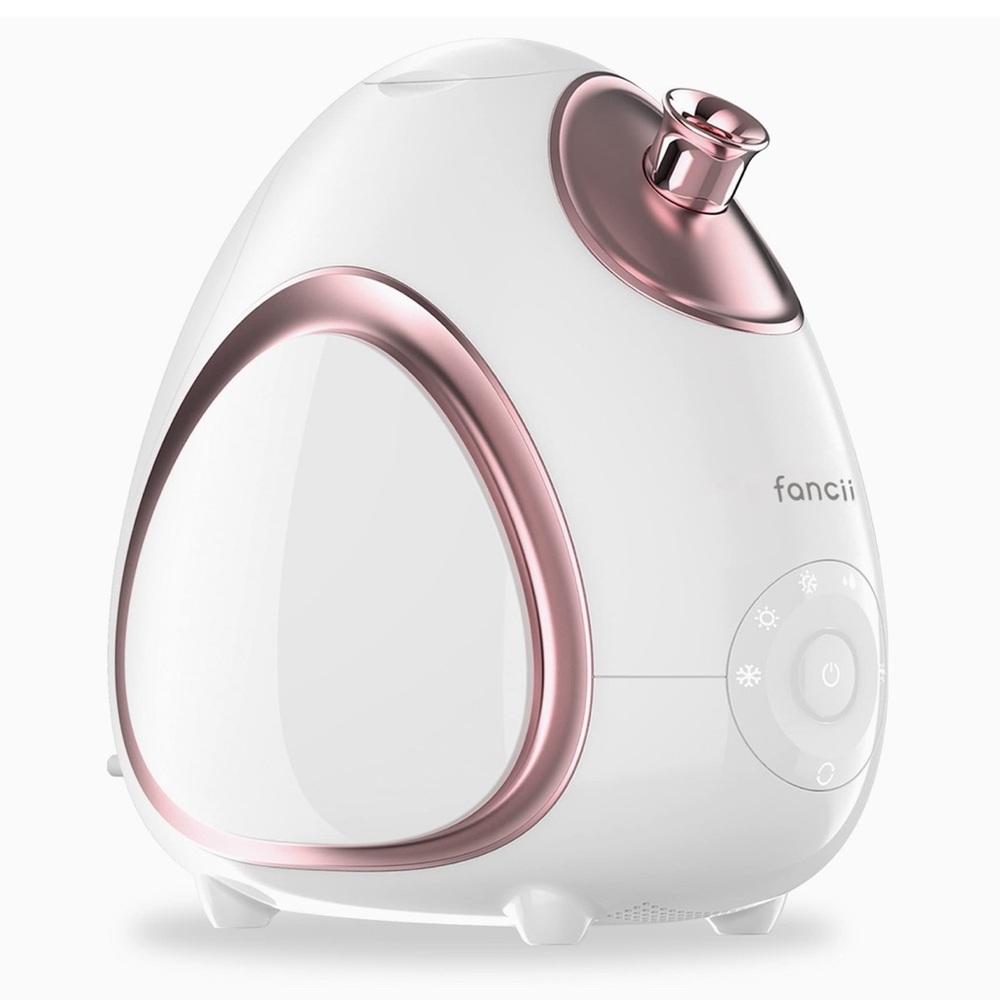 Fancii Nano Ionic Facial Steamer Hot & Cool with Aromatherapy and 6 Spa Settings